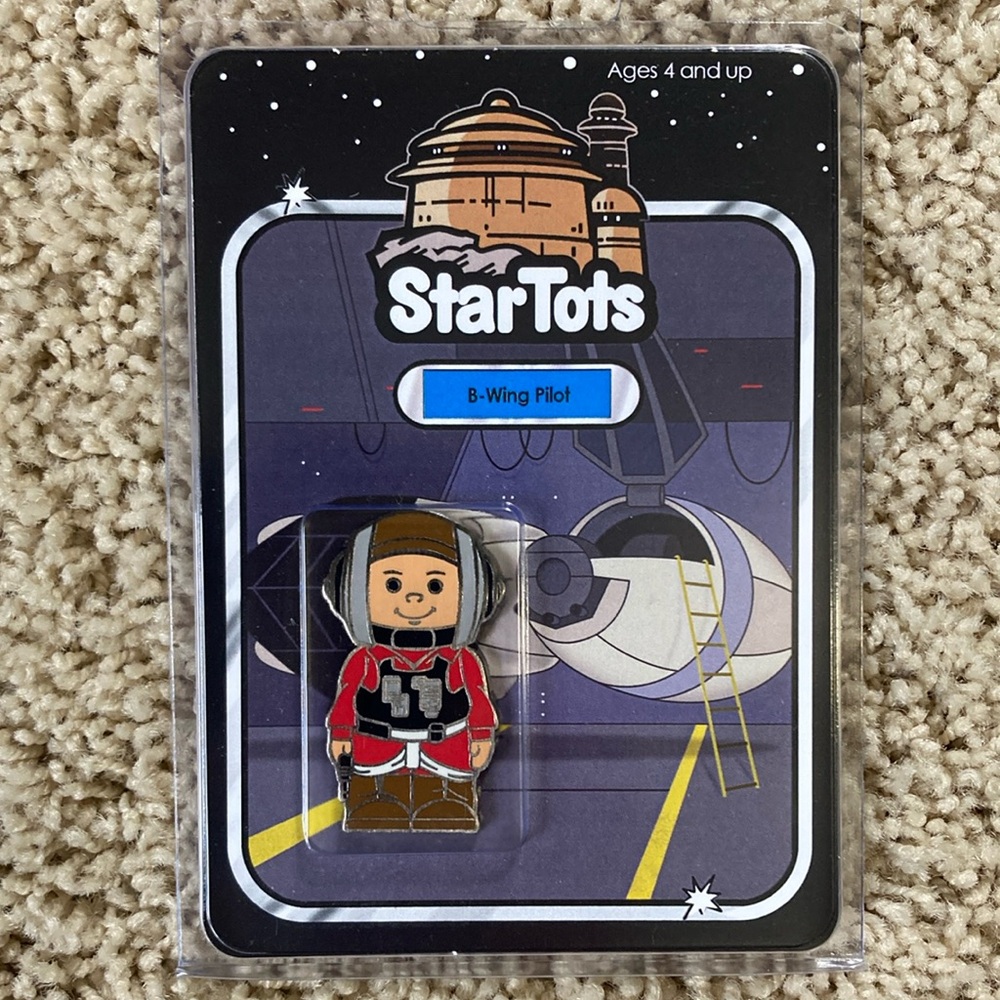 *New* Star Wars Celebration B-Wing Pilot StarTots